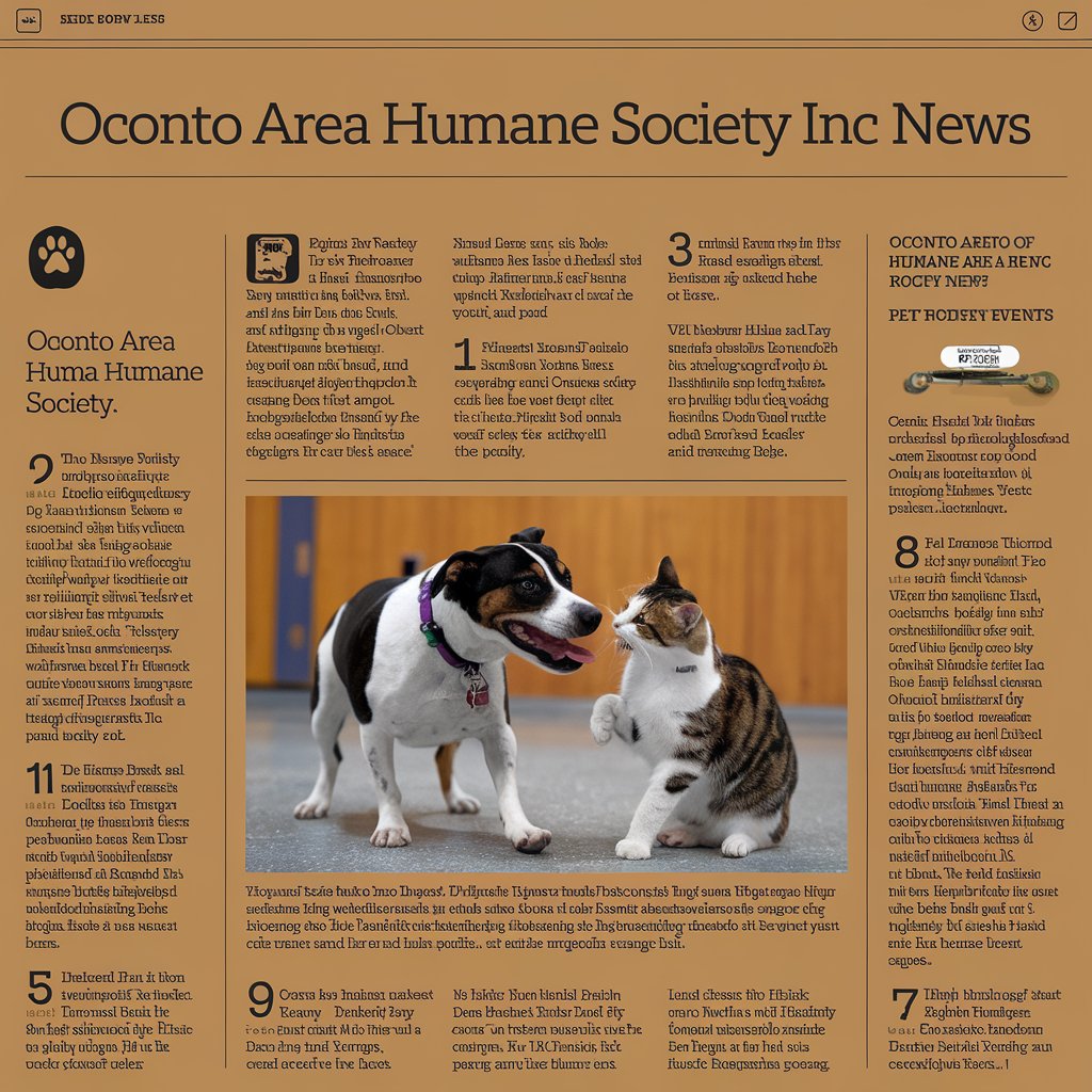 Oconto Area Humane Society Inc news